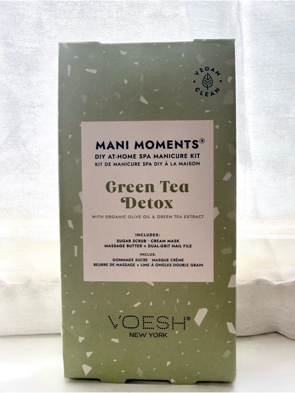 Green Tea Detox DIY At-Home Spa Manicure Kit